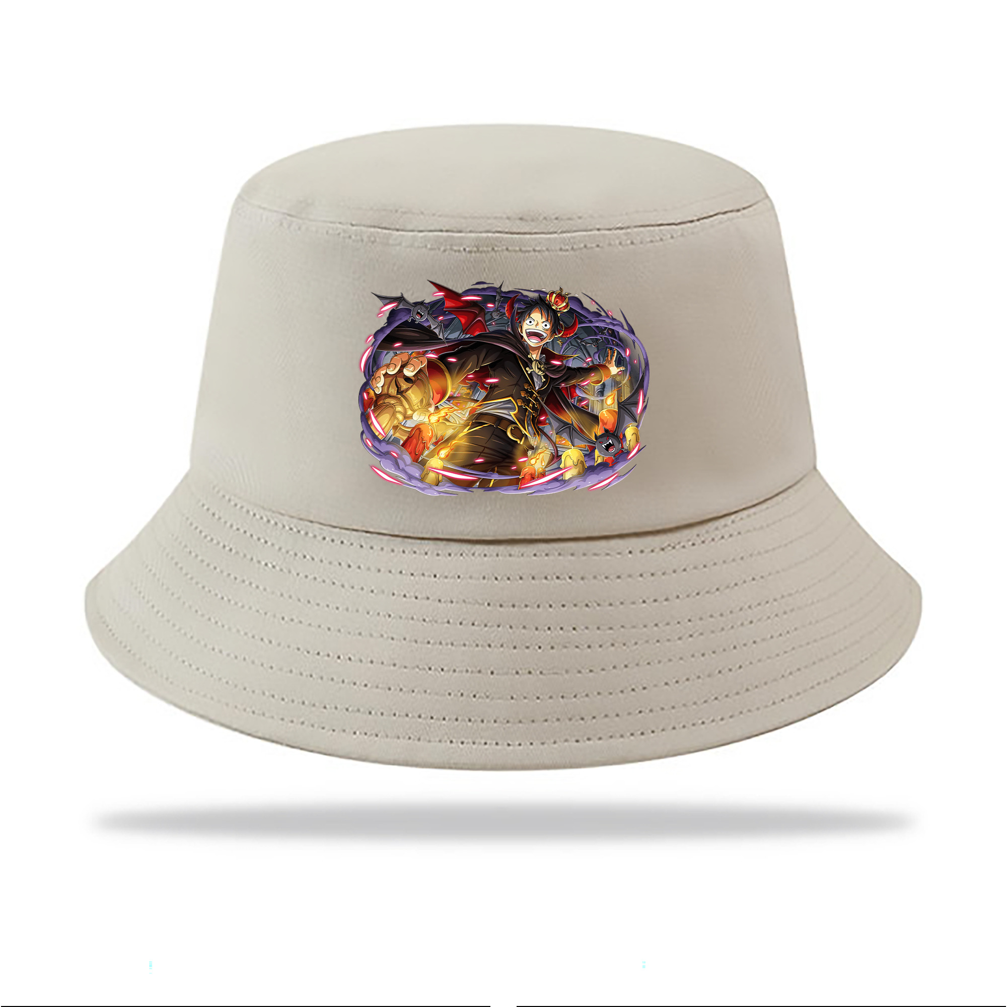 ワンピース モンキー・D・ルフィ ONE PIECE Monkey D. Luffy アウトドア日除けバケットハット
